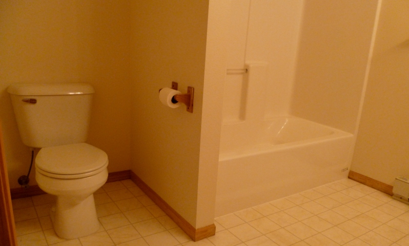 full bathroom in 3 bedroom apartment rental in menomonie wi